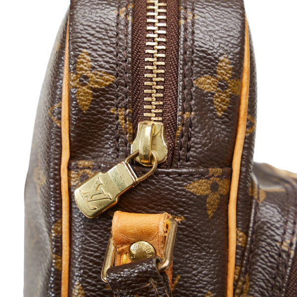 ルイ ヴィトン モノグラム アマゾン 斜め掛け ショルダーバッグ M45236 ブラウン PVC レザー レディース LOUIS VUITTON 【中古】