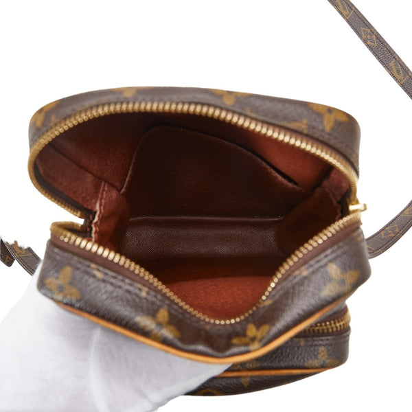 ルイ ヴィトン モノグラム アマゾン 斜め掛け ショルダーバッグ M45236 ブラウン PVC レザー レディース LOUIS VUITTON 【中古】