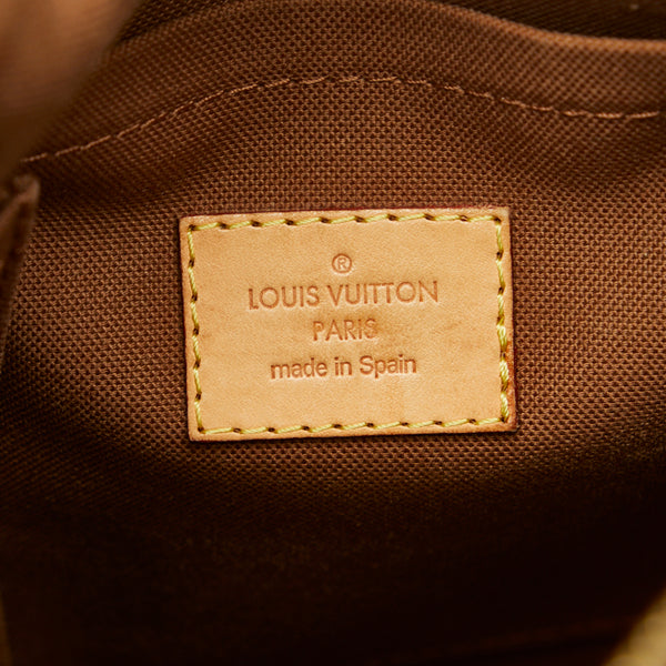 ルイ ヴィトン モノグラム オデオンPM 斜め掛け ショルダーバッグ  M56390 ブラウン PVC レザー レディース LOUIS VUITTON 【中古】