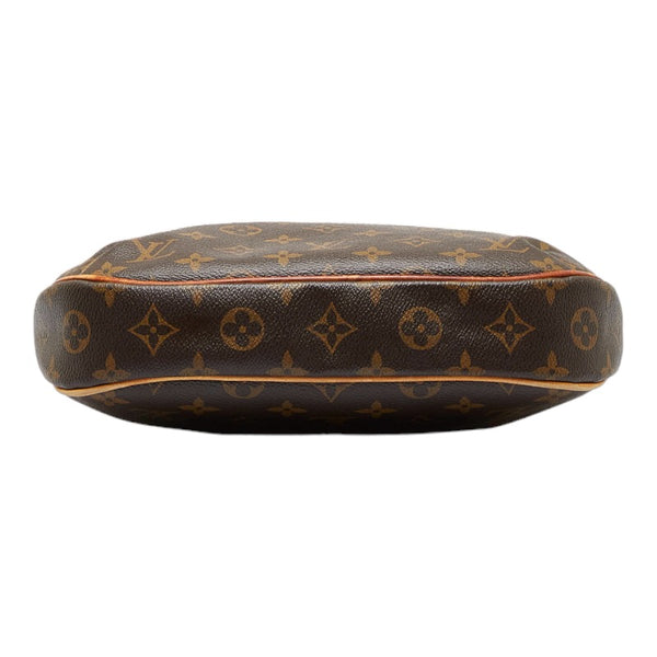 ルイ ヴィトン モノグラム オデオンPM 斜め掛け ショルダーバッグ  M56390 ブラウン PVC レザー レディース LOUIS VUITTON 【中古】