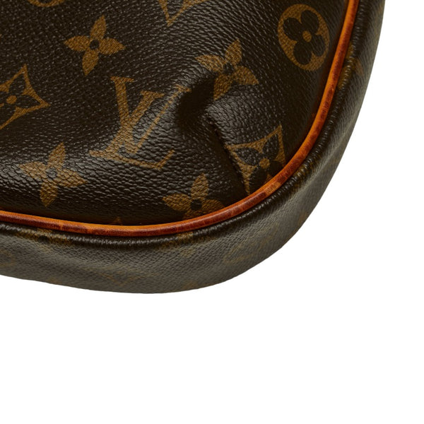 ルイ ヴィトン モノグラム オデオンPM 斜め掛け ショルダーバッグ  M56390 ブラウン PVC レザー レディース LOUIS VUITTON 【中古】