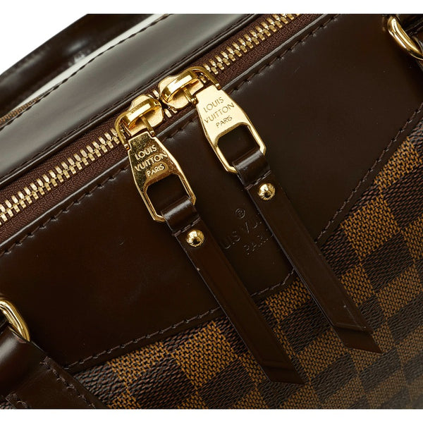 ルイ ヴィトン ダミエ ウェストミンスターGM トートバッグ ショルダーバッグ N41103 ブラウン PVC レザー レディース LOUIS VUITTON 【中古】