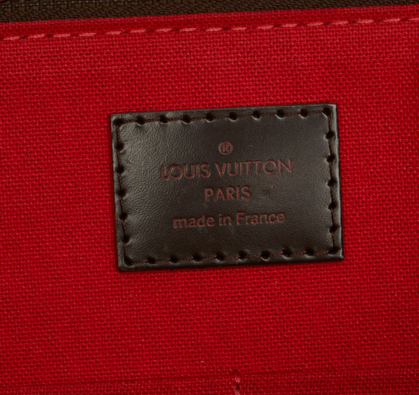 ルイ ヴィトン ダミエ ウェストミンスターGM トートバッグ ショルダーバッグ N41103 ブラウン PVC レザー レディース LOUIS VUITTON 【中古】