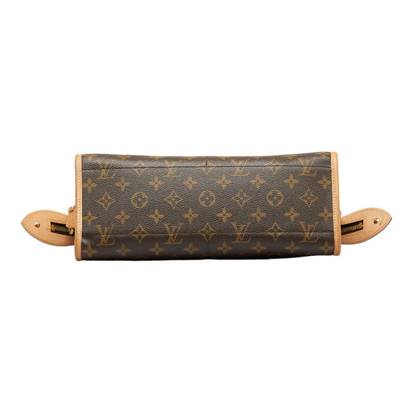 ルイ ヴィトン モノグラム ポパンクール ロン ショルダーバッグ M40008 ブラウン PVC レザー レディース LOUIS VUITTON 【中古】