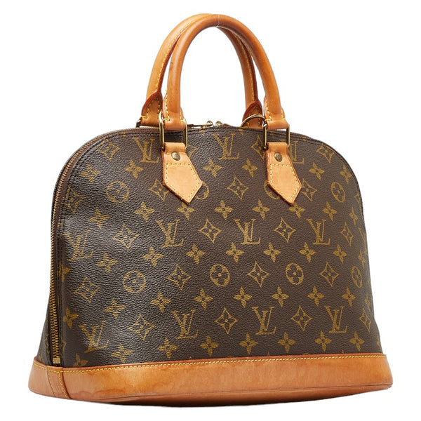 ルイ ヴィトン モノグラム アルマPM ハンドバッグ M51130 ブラウン PVC レザー レディース LOUIS VUITTON 【中古】
