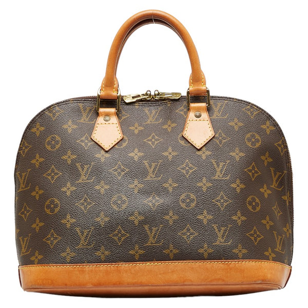 ルイ ヴィトン モノグラム アルマPM ハンドバッグ M51130 ブラウン PVC レザー レディース LOUIS VUITTON 【中古】