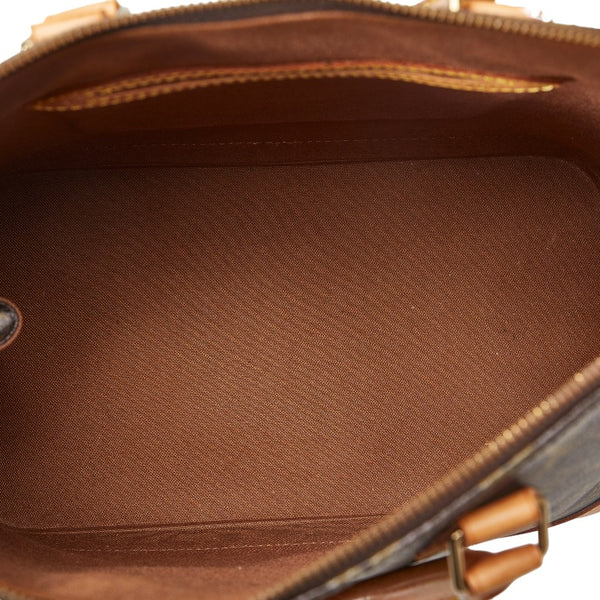 ルイ ヴィトン モノグラム アルマPM ハンドバッグ M51130 ブラウン PVC レザー レディース LOUIS VUITTON 【中古】