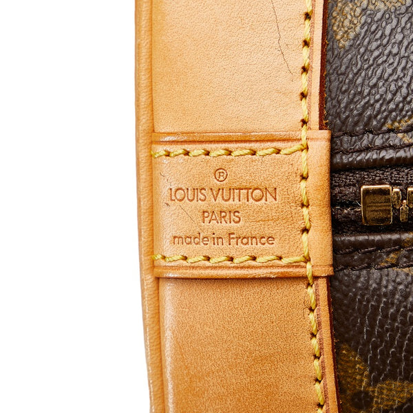 ルイ ヴィトン モノグラム アルマPM ハンドバッグ M51130 ブラウン PVC レザー レディース LOUIS VUITTON 【中古】