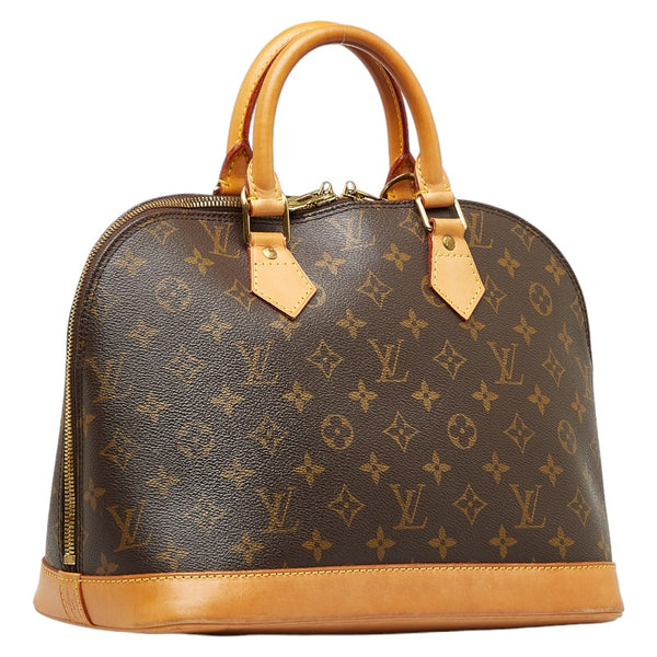 ルイ ヴィトン モノグラム アルマPM ハンドバッグ M51130 ブラウン PVC レザー レディース LOUIS VUITTON 【中古】