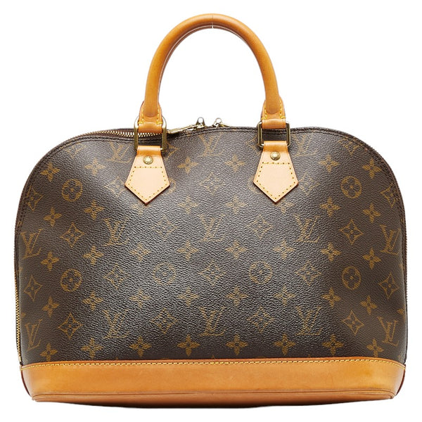 ルイ ヴィトン モノグラム アルマPM ハンドバッグ M51130 ブラウン PVC レザー レディース LOUIS VUITTON 【中古】