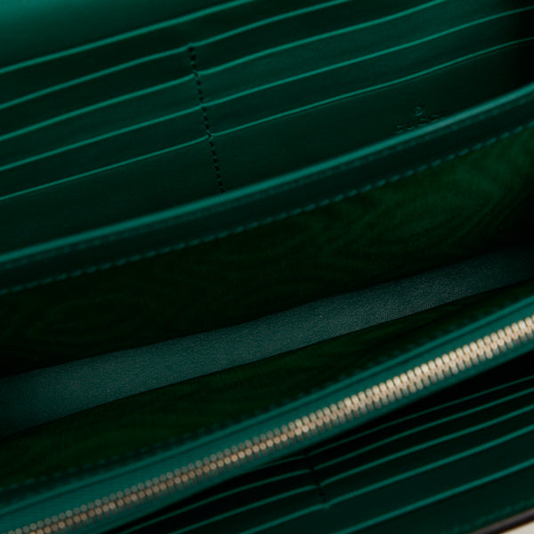 グッチ ディオニュソス 斜め掛け チェーンウォレット ショルダーバッグ 401231 グリーン PVC レザー パイソン レディース GUCCI 【中古】