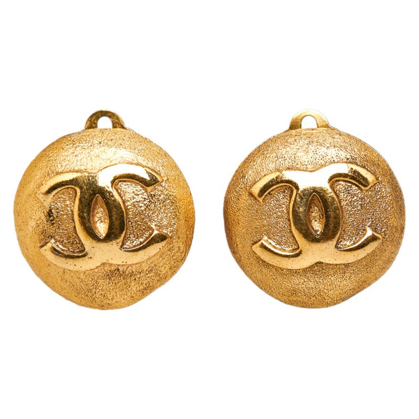 シャネル ココマーク イヤリング ゴールド メッキ レディース CHANEL 【中古】