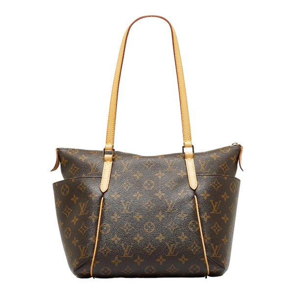 ルイ ヴィトン モノグラム トータリーPM ハンドバッグ ショルダーバッグ M56688 ブラウン PVC レザー レディース LOUIS VUITTON 【中古】