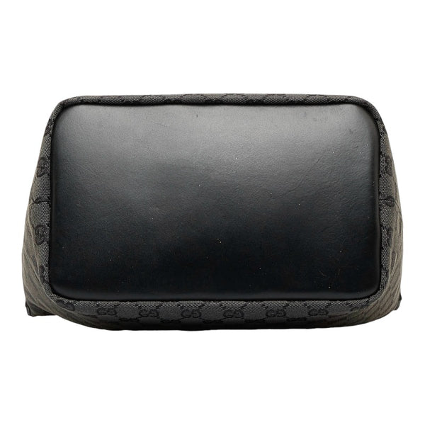 グッチ バンブー ショルダーバッグ ワンショルダーバッグ 000 0531 ブラック キャンバス レザー レディース GUCCI 【中古】