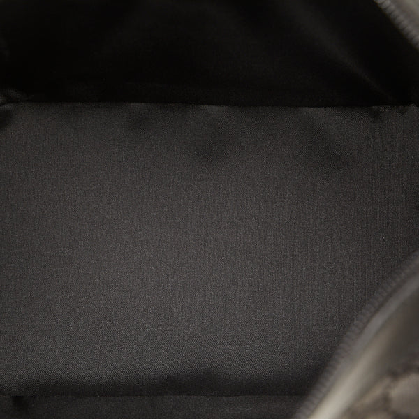 グッチ バンブー ショルダーバッグ ワンショルダーバッグ 000 0531 ブラック キャンバス レザー レディース GUCCI 【中古】