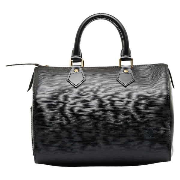 ルイ ヴィトン エピ スピーディ25 ハンドバッグ ミニボストンバッグ M43012 ノワール ブラック レザー レディース LOUIS VUITTON 【中古】