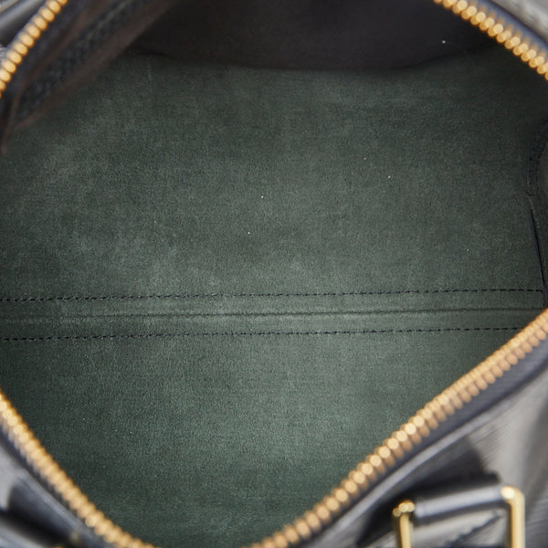 ルイ ヴィトン エピ スピーディ25 ハンドバッグ ミニボストンバッグ M43012 ノワール ブラック レザー レディース LOUIS VUITTON 【中古】