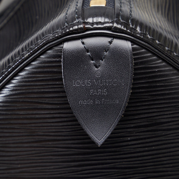 ルイ ヴィトン エピ スピーディ25 ハンドバッグ ミニボストンバッグ M43012 ノワール ブラック レザー レディース LOUIS VUITTON 【中古】