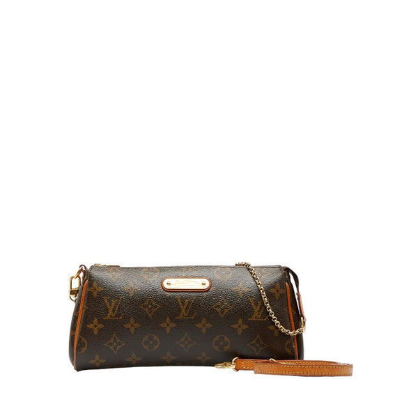 ルイ ヴィトン モノグラム エヴァ ハンドバッグ ショルダーバッグ 2WAY M95567 ブラウン PVC レザー レディース LOUIS VUITTON 【中古】