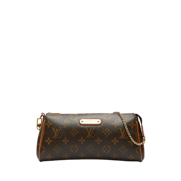 ルイ ヴィトン モノグラム エヴァ ハンドバッグ ショルダーバッグ 2WAY M95567 ブラウン PVC レザー レディース LOUIS VUITTON 【中古】