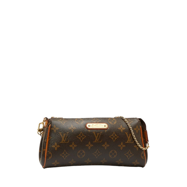 ルイ ヴィトン モノグラム エヴァ ハンドバッグ ショルダーバッグ 2WAY M95567 ブラウン PVC レザー レディース LOUIS VUITTON 【中古】