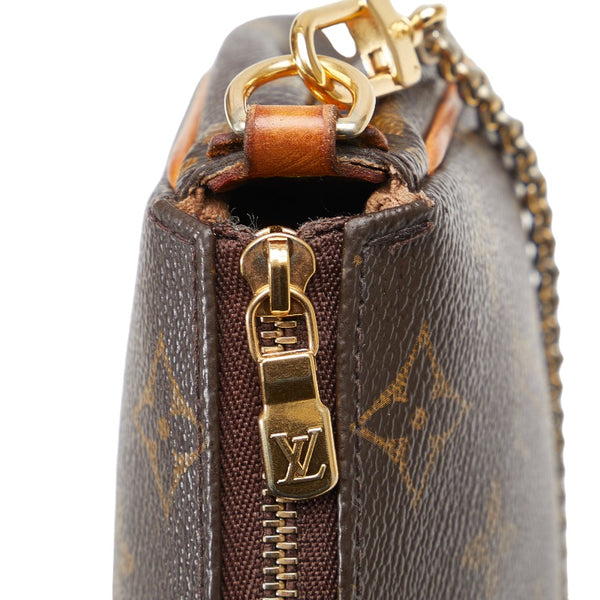 ルイ ヴィトン モノグラム エヴァ ハンドバッグ ショルダーバッグ 2WAY M95567 ブラウン PVC レザー レディース LOUIS VUITTON 【中古】
