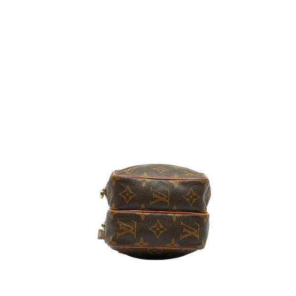 ルイ ヴィトン モノグラム ミニ アマゾン 斜め掛け ショルダーバッグ M45238 ブラウン PVC レザー レディース LOUIS VUITTON 【中古】