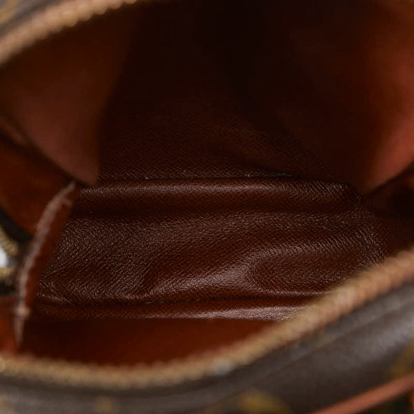 ルイ ヴィトン モノグラム ミニ アマゾン 斜め掛け ショルダーバッグ M45238 ブラウン PVC レザー レディース LOUIS VUITTON 【中古】