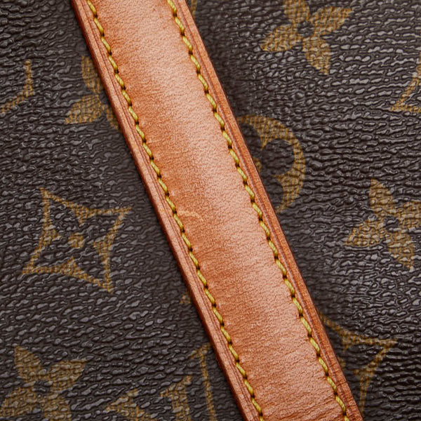 ルイ ヴィトン モノグラム サックショッピング トートバッグ ショルダーバッグ M51108 ブラウン PVC レザー レディース LOUIS VUITTON 【中古】