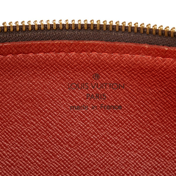 ルイ ヴィトン ダミエ パピヨンGM ハンドバッグ ミニボストンバッグ N51303 ブラウン PVC レザー レディース LOUIS VUITTON 【中古】
