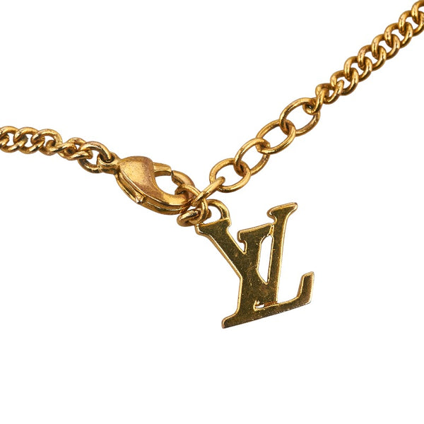 ルイ ヴィトン スウィート モノグラム ブラスレ ブレスレット M65478 ゴールド ピンク メッキ レディース LOUIS VUITTON 【中古】