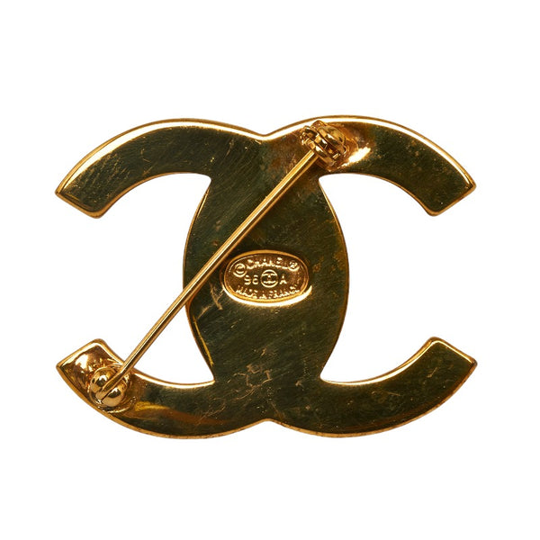 シャネル ココマーク ブローチ ゴールド メッキ レディース CHANEL 【中古】