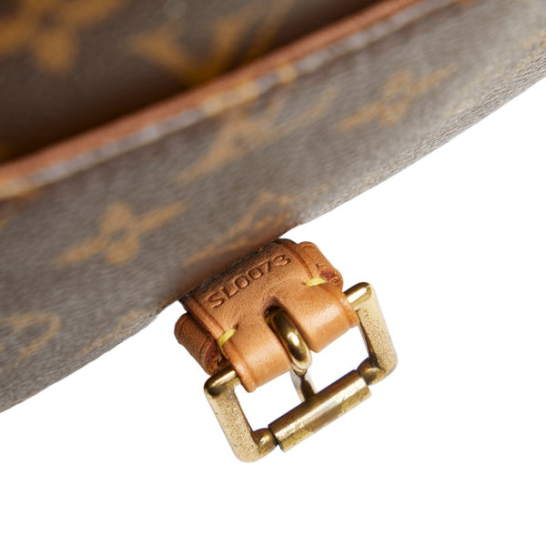 ルイ ヴィトン モノグラム ソローニュ 斜め掛け ショルダーバッグ M42250 ブラウン PVC レザー レディース LOUIS VUITTON 【中古】
