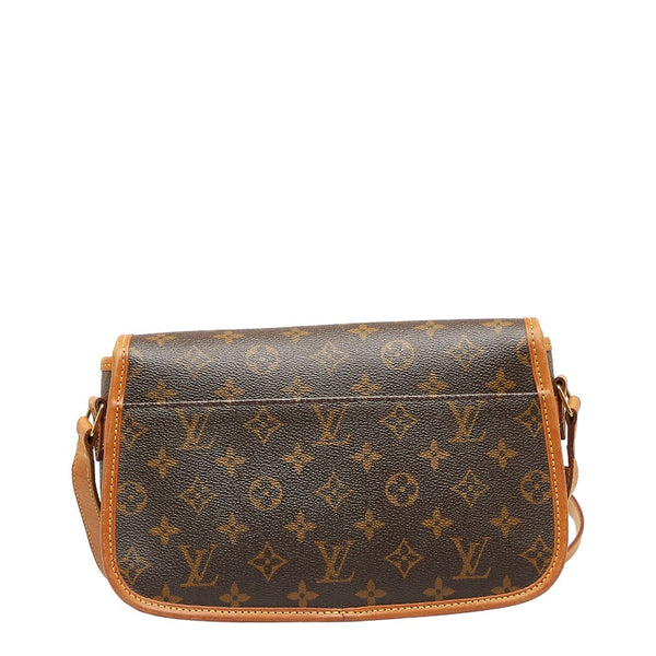 ルイ ヴィトン モノグラム ソローニュ 斜め掛け ショルダーバッグ M42250 ブラウン PVC レザー レディース LOUIS VUITTON 【中古】