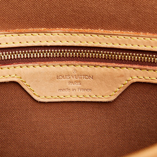 ルイ ヴィトン モノグラム ソローニュ 斜め掛け ショルダーバッグ M42250 ブラウン PVC レザー レディース LOUIS VUITTON 【中古】