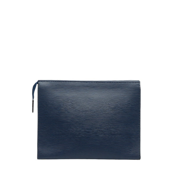 ルイ ヴィトン エピ ポッシュトワレ26 クラッチバッグ M41367 ブルー レザー レディース LOUIS VUITTON 【中古】