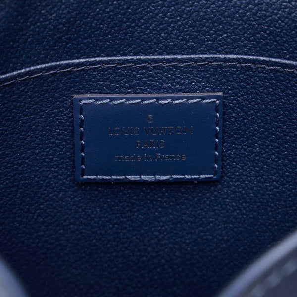 ルイ ヴィトン エピ ポッシュトワレ26 クラッチバッグ M41367 ブルー レザー レディース LOUIS VUITTON 【中古】