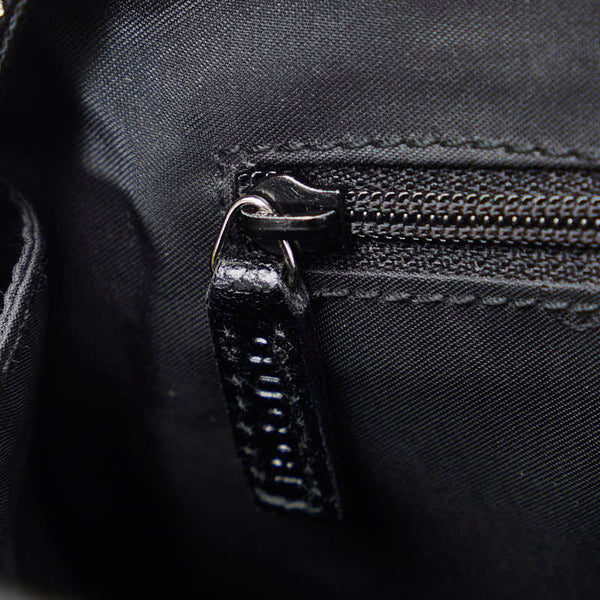 グッチ ジャッキー ハンドバッグ 0021071 ブラック レザー レディース GUCCI 【中古】