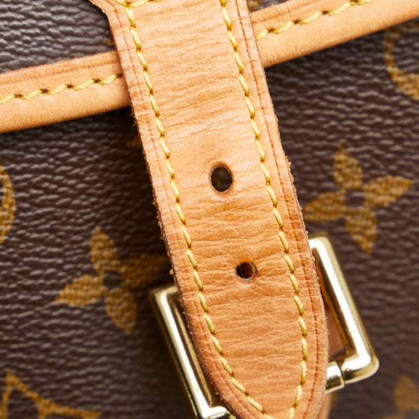 ルイ ヴィトン モノグラム ソローニュ 斜め掛け ショルダーバッグ M42250 ブラウン PVC レザー レディース LOUIS VUITTON 【中古】