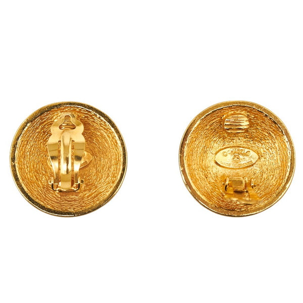 シャネル ココマーク イヤリング ゴールド メッキ レディース CHANEL 【中古】