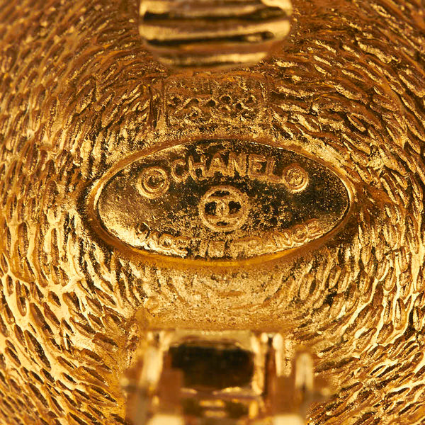 シャネル ココマーク イヤリング ゴールド メッキ レディース CHANEL 【中古】