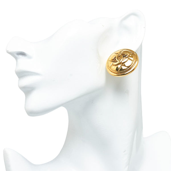 シャネル ココマーク イヤリング ゴールド メッキ レディース CHANEL 【中古】