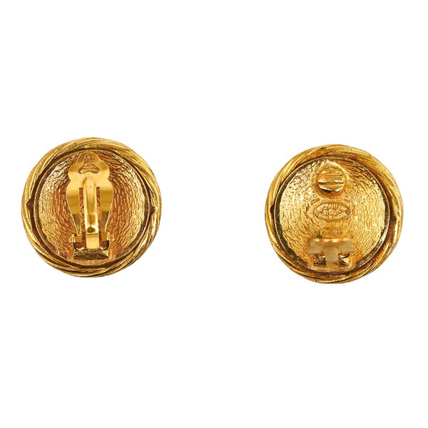 シャネル ココマーク イヤリング ゴールド メッキ レディース CHANEL 【中古】