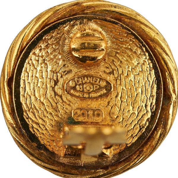 シャネル ココマーク イヤリング ゴールド メッキ レディース CHANEL 【中古】