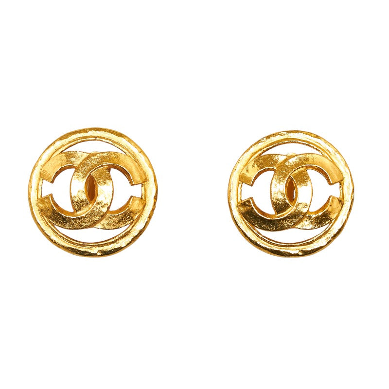 シャネル ココマーク イヤリング ゴールド メッキ レディース CHANEL 【中古】