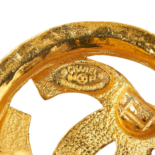 シャネル ココマーク イヤリング ゴールド メッキ レディース CHANEL 【中古】