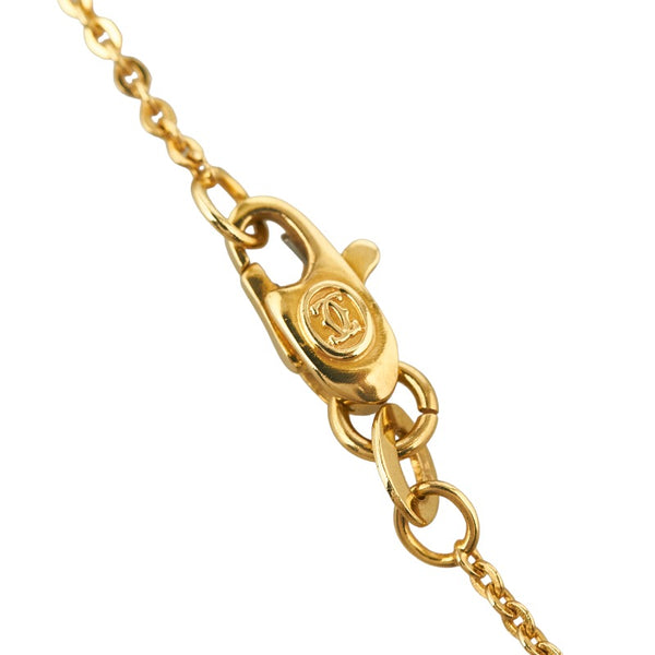 カルティエ トリニティ ネックレス K18YG イエローゴールド K18WG ホワイトゴールド K18PG ピンクゴールド レディース CARTIER 【中古】