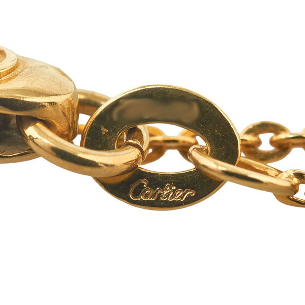 カルティエ トリニティ ネックレス K18YG イエローゴールド K18WG ホワイトゴールド K18PG ピンクゴールド レディース CARTIER 【中古】