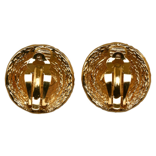 シャネル ココマーク ヴィンテージ イヤリング ゴールド メッキ レディース CHANEL 【中古】