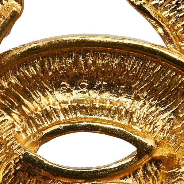 シャネル ココマーク マトラッセ ヴィンテージ ブローチ ゴールド メッキ レディース CHANEL 【中古】